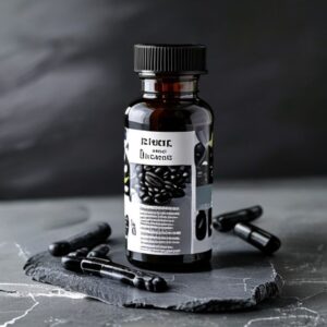 Home activated charcoal detox