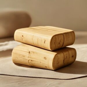 bamboo yoga block set