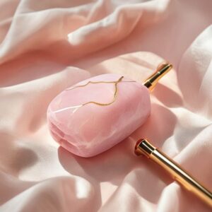 rose quartz facial roller